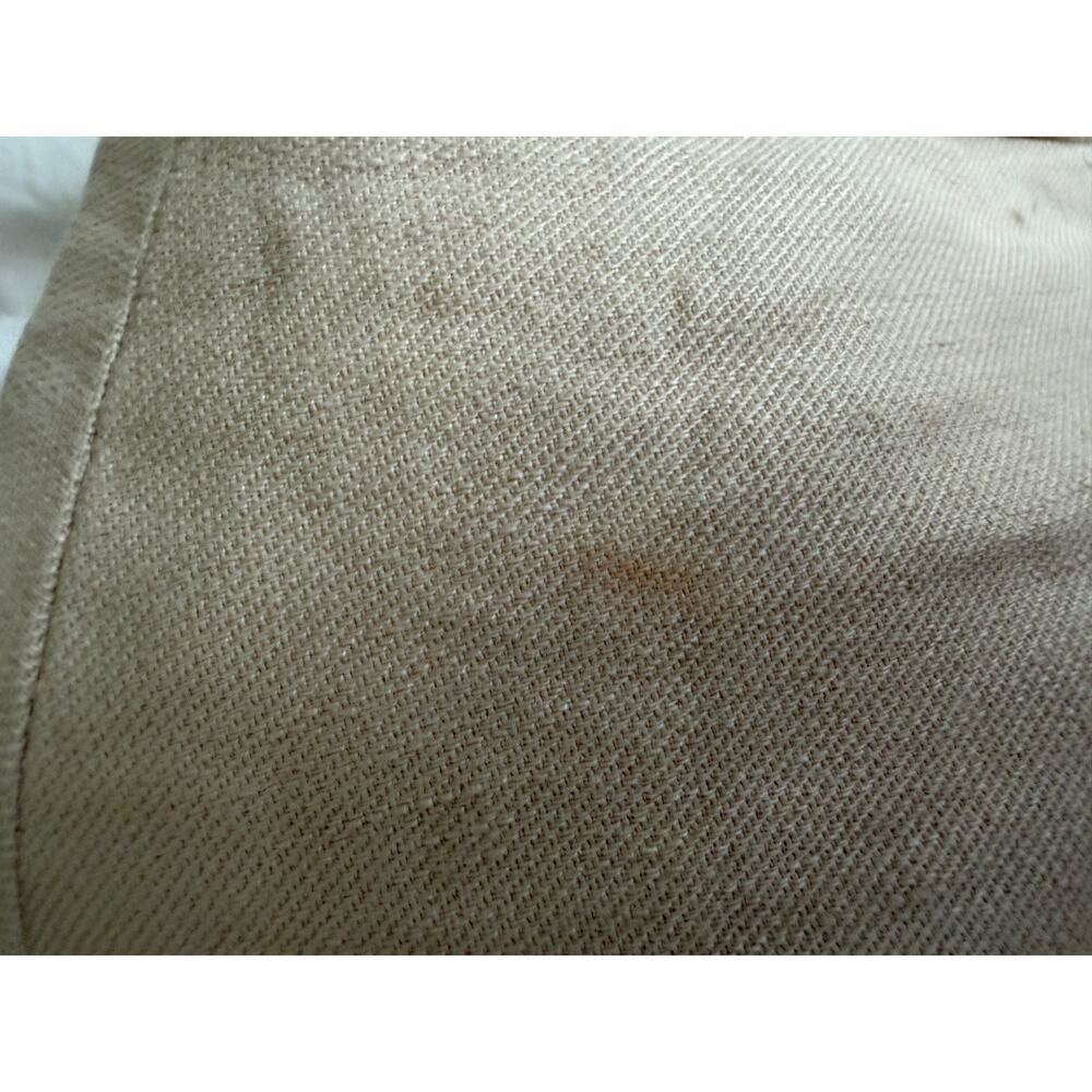 Vince Neutral Linen Blend One-Button Shawl Collar Blazer Size 6 - Picture 10 of 10